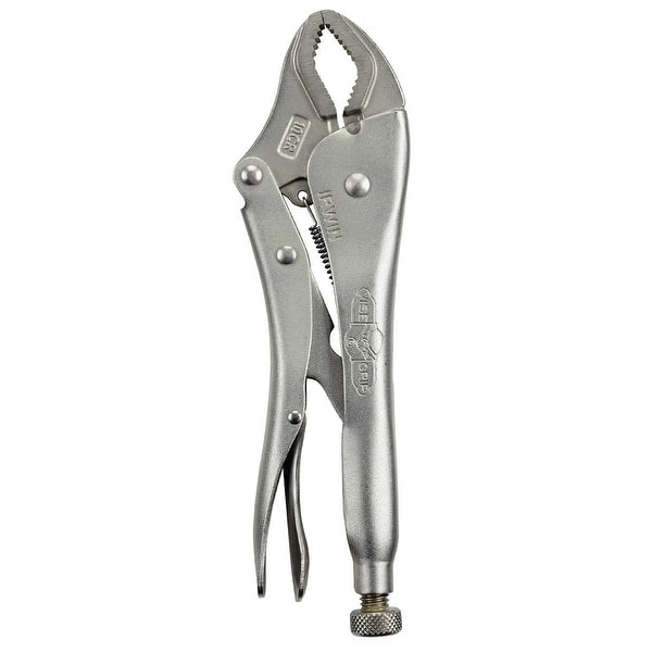 Irwin Tools 4935576 ViseGrip 10CR Curved Jaw Locking Plier, 10" Bed